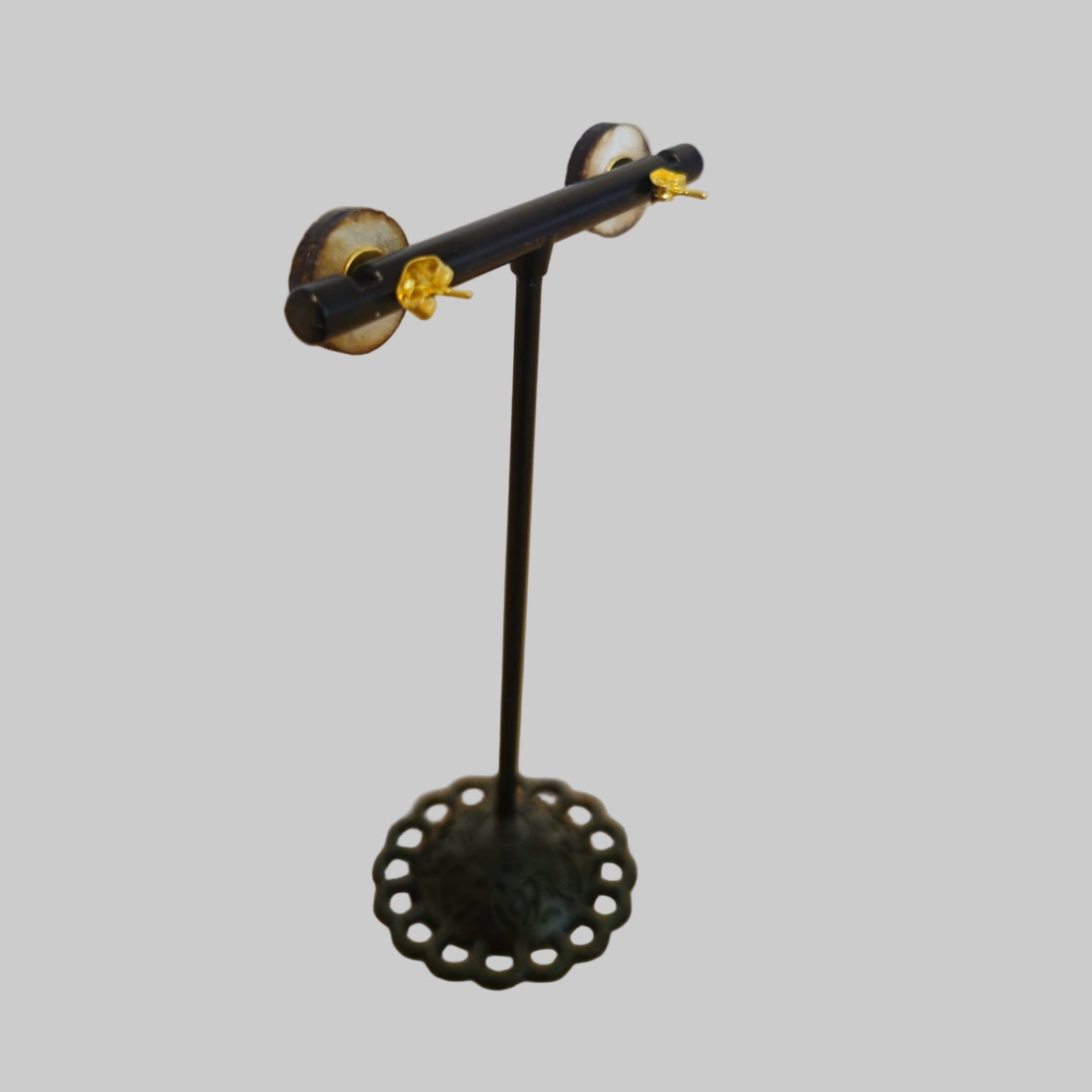 Maga Flower and Garita Earrings