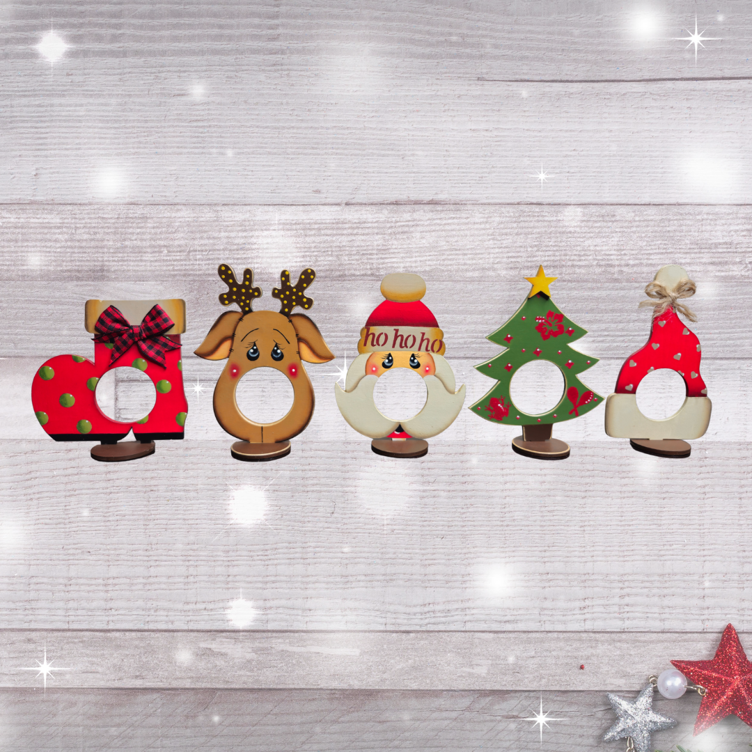 Napkin Holder and Bonbon holder Set of 5