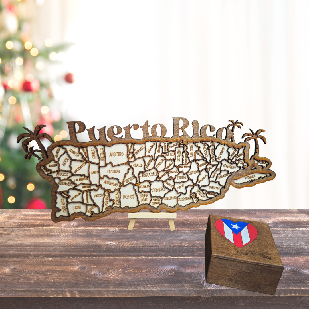 Puerto Rico Map Puzzle