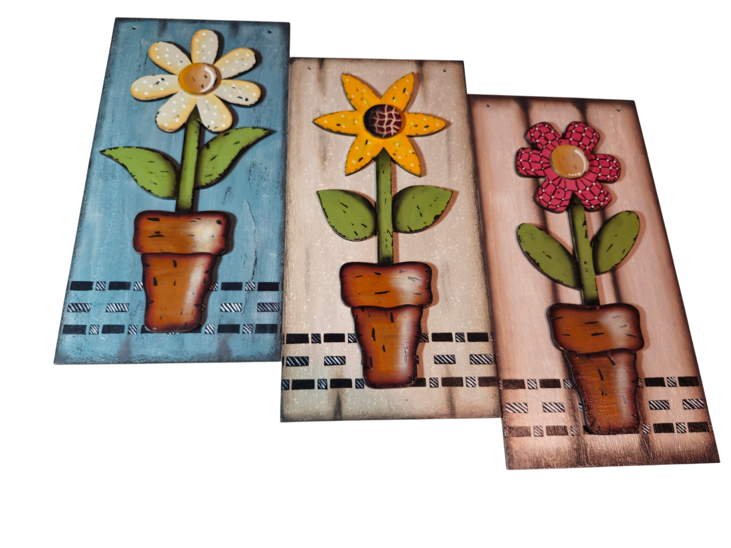 Flower trio
